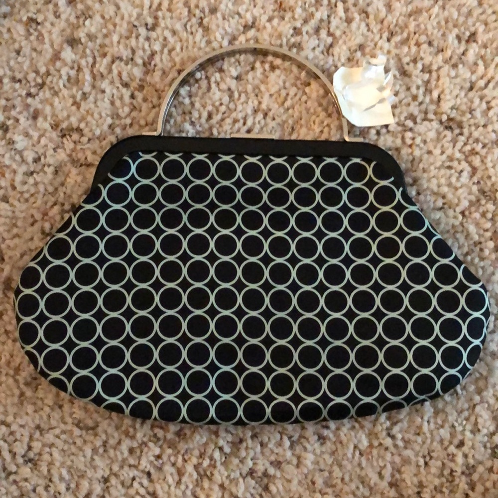 Banana Republic Circle Print Handbag - Picture 6 of 11